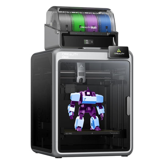 Official Creality K2 Pro Combo 3D Printer, Multicolor 3D Printers with CFS, 600mm/s Printing Speed 300℃ Direct Drive Extruder Chamber Heating Dual AI Cameras, Printing Size 11.81x11.81x11.81 inch