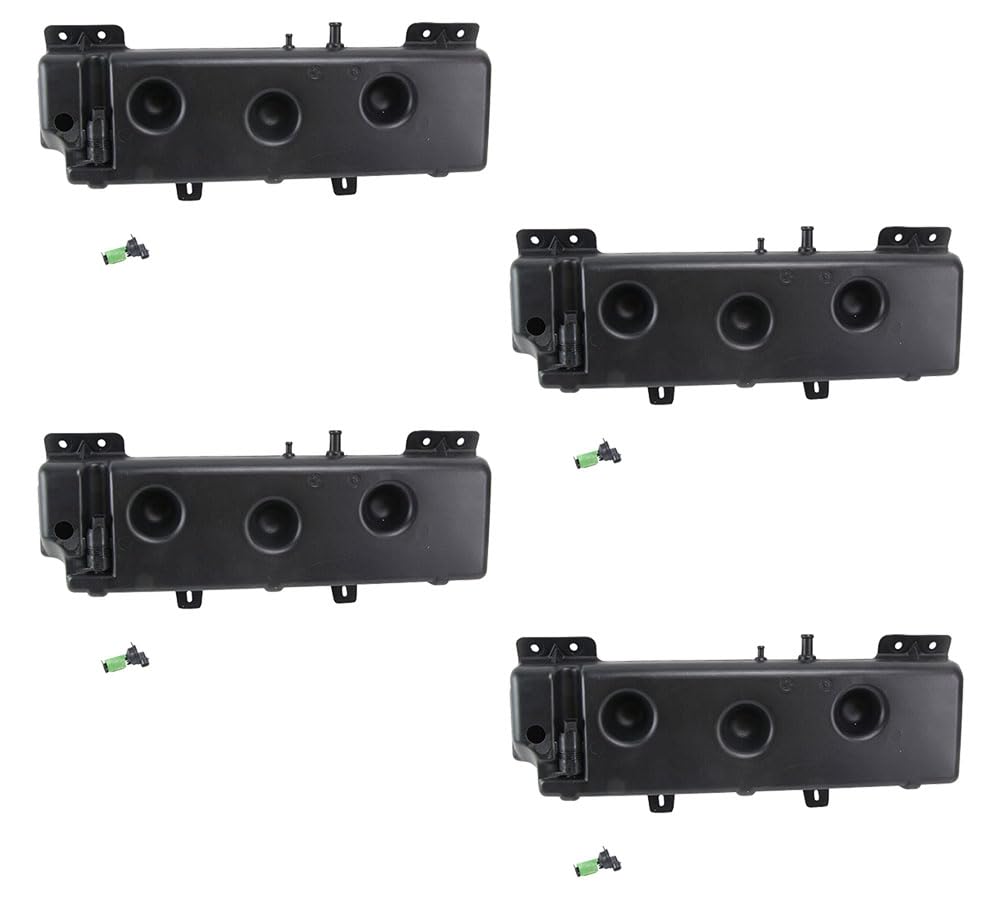 Mytee Products 4 Pack Heavy Duty Windshield Washer Tank Compatible w/VN 2004, VNL 2000-2015 - Washer Fluid Reservoir Replaces 84716864, 82711780, 82711782, Automann 575.1085, S27771