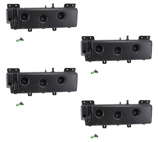 Mytee Products 4 Pack Heavy Duty Windshield Washer Tank Compatible w/VN 2004, VNL 2000-2015 - Washer Fluid Reservoir Replaces 84716864, 82711780, 82711782, Automann 575.1085, S27771