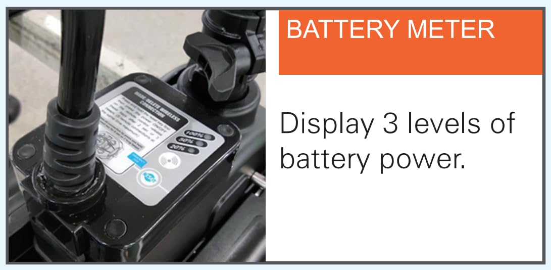 MTLAKEMOTOR HASWING Electric Trolling Motor – 24V 80LB 48 Inch Shaft Cayman Bow Mount Boat Fishing Saltwater Freshwater with Remote Control