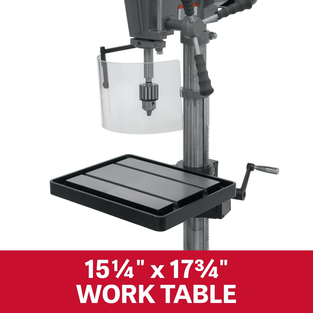 JET 15-Inch Floor Drill Press, Variable Speed, 1 HP, 115/220V 1Ph (‎Model J-A5816)