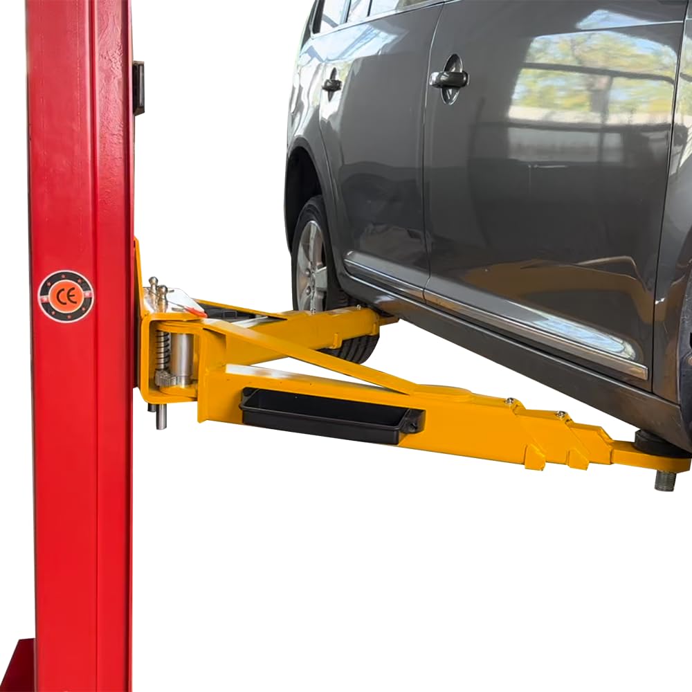 KATOOL 11000lbs Lifting Capacity 2 Post Lift Automotive Car Lift Professional Clearfloor Car Lift for Home Garage and Shop M110-N