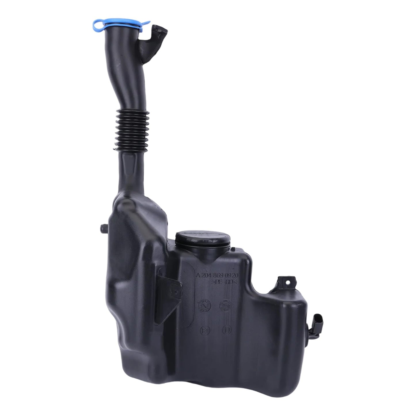 Dfuorty Front Windshield Washer Fluid Reservoir Tank with Cap Compatible for Mercedes Benz GLK250 X204 2013-2015,for GLK350 X204 2010-2015 Replaces 2048690920 A2048690920 Cleaning Fluid Reservoir