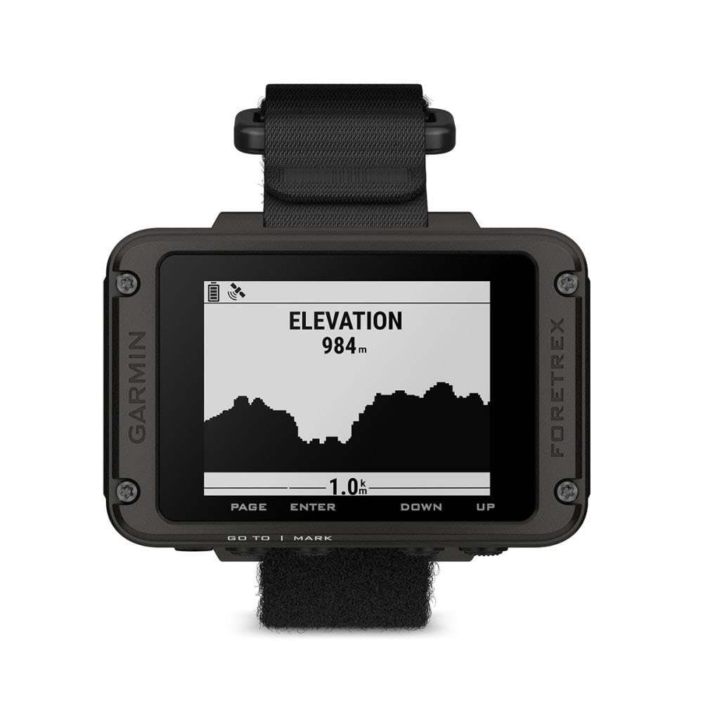 Garmin Foretrex 801, Wrist-Mounted GPS Navigation with Strap, Upgraded Multi-Band GNSS, Longer Battery Life