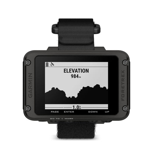 Garmin Foretrex 801, Wrist-Mounted GPS Navigation with Strap, Upgraded Multi-Band GNSS, Longer Battery Life