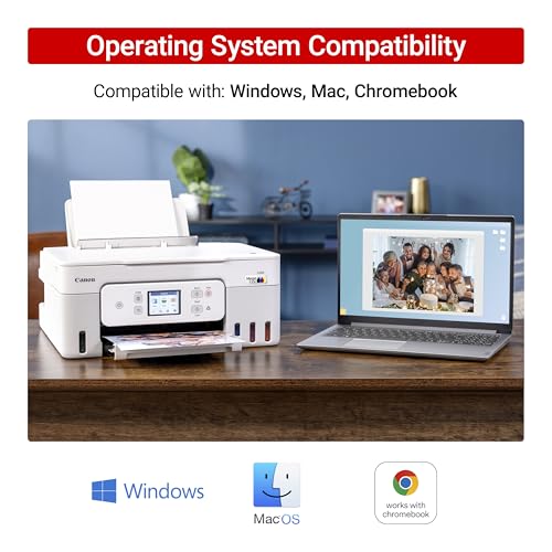 Canon Megatank G3290 All-in-One Wireless Supertank [Megatank] Printer | Print, Copy Scan | Mobile Printing |2.7" LCD Color Touchscreen | Auto Duplex