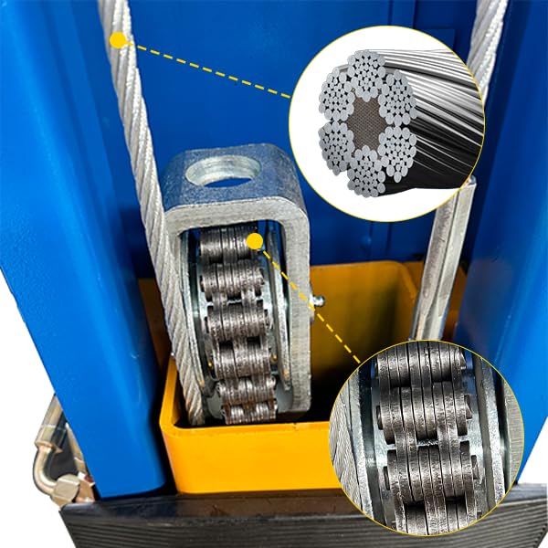 KATOOL 11000lbs 2 Post Car Lift Auto Lift 2 Post Lift Car Lifts for Home Garage (11000lbs Lift)