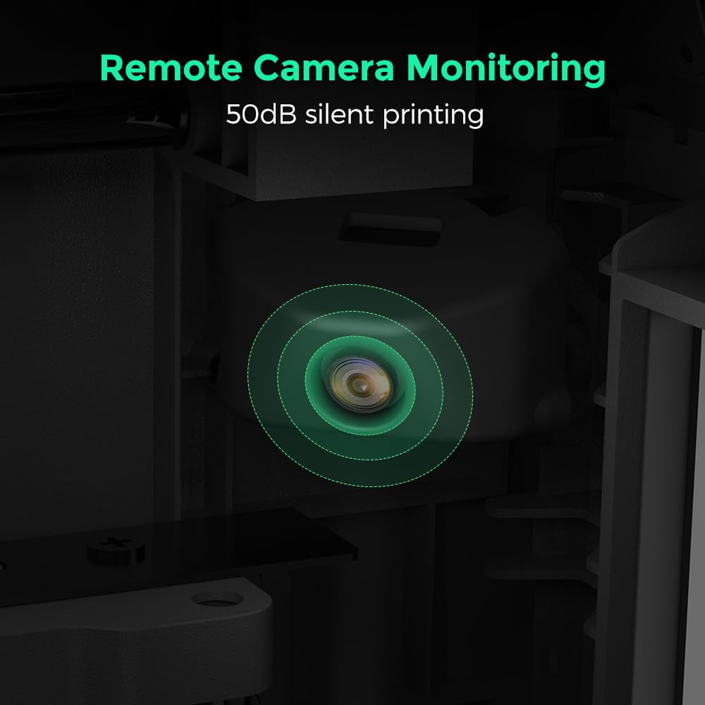 FLASHFORGE Adventurer 5M Pro 3D Pinter, 600mm/s High-Speed with 1 Click Fully Auto Printing Systerm, Quick Detachable 280°C Direct Extruder, Auxiliary Chamber Cooling, Remote Control, 220x220x220mm