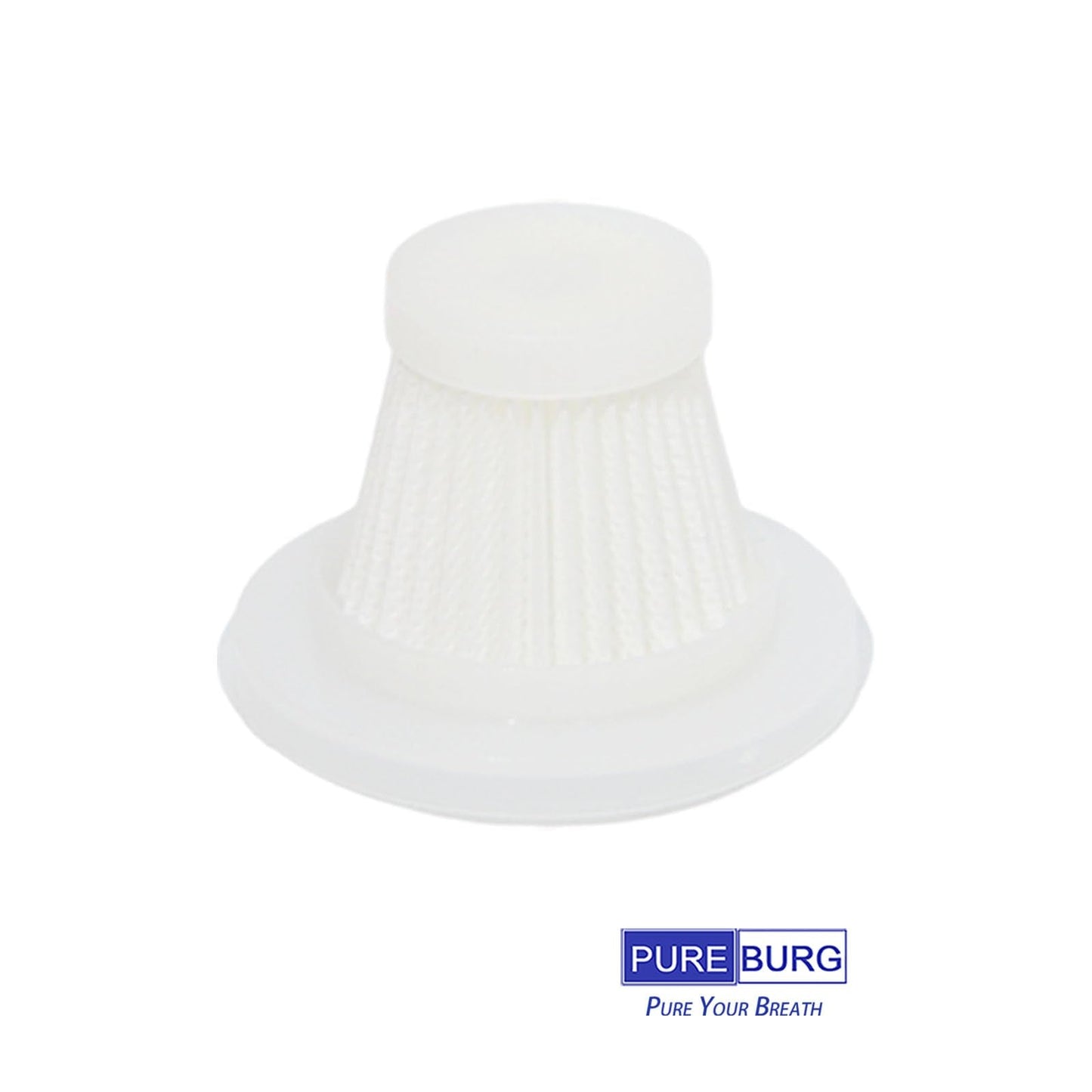 PUREBURG Replacement Filter Compatible with KMM LT-117C Handheld Car Vacuum Cleaner 9000Pa,10-Pack Washable HEPA Filter Air Clean Dust