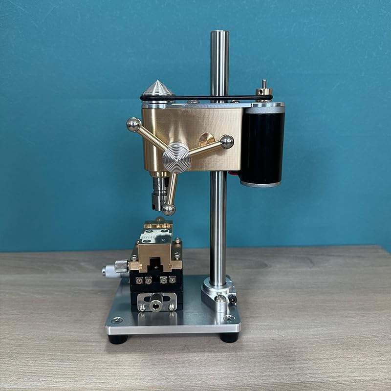 Mini Drill press, Precision Benchtop Drill Press, Watchmaker Tools Multifunction Precision Bench Crown Punch Remove Broken Screws from Movement Plate
