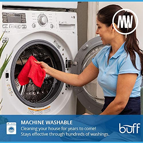 MW Pro Bulk Microfiber Cleaning Cloths Wholesale | Black - Case: 384 Quantity | Size 12" x 12" | Premium Microfiber Towels for Cleaning Glass, Kitchens, Bathrooms, Automotive…