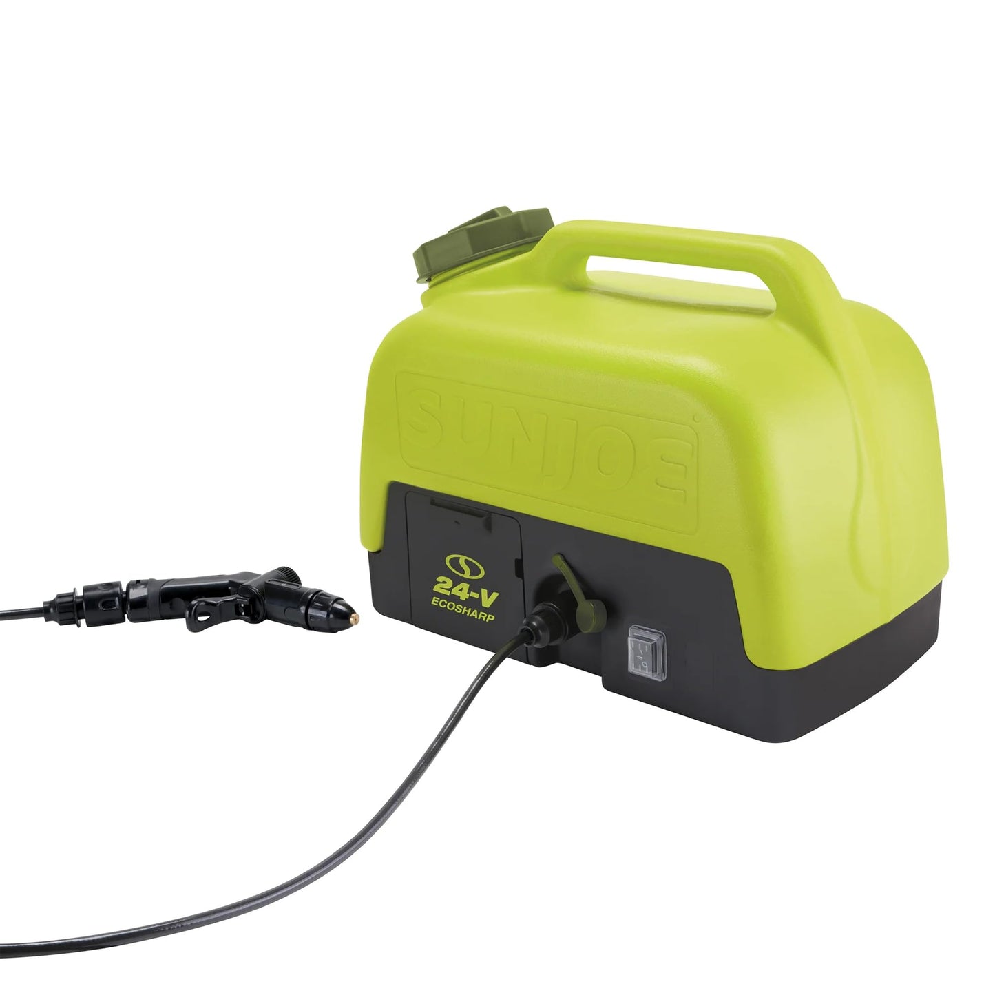 Sun Joe Cordless Portable Spray & Pressure Washer w/ Battery & Charger, 24V WA24C-LTE