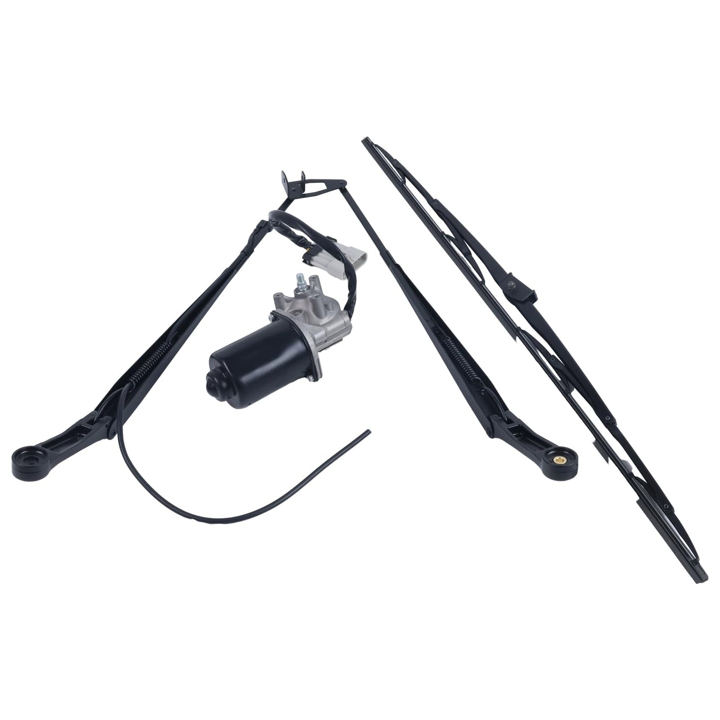 Czomoizc 7168952 7168953 7168954 Wiper Motor Arm Blade Kit Compatible with Bobcat Skid Steer A770 S450 S510 S530 S550 S570 S590 S630 T450 T550 T550 T590 T630 T650