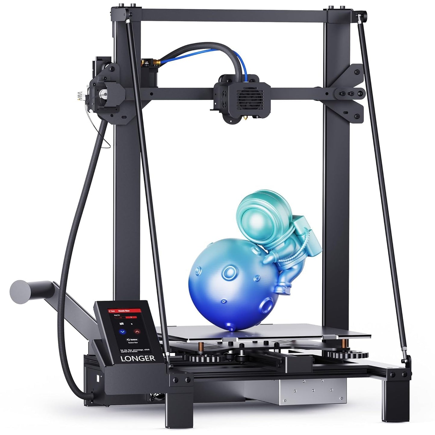 Longer LK5 Pro 3 3D Printer 11.8x11.8x15.7in Large Printing Size FDM 3D Printer Fully Open Source Motherboard Upgrade TMC 2209 with Resume Printing, 95% Pre-Assembled Ideal for Beginners