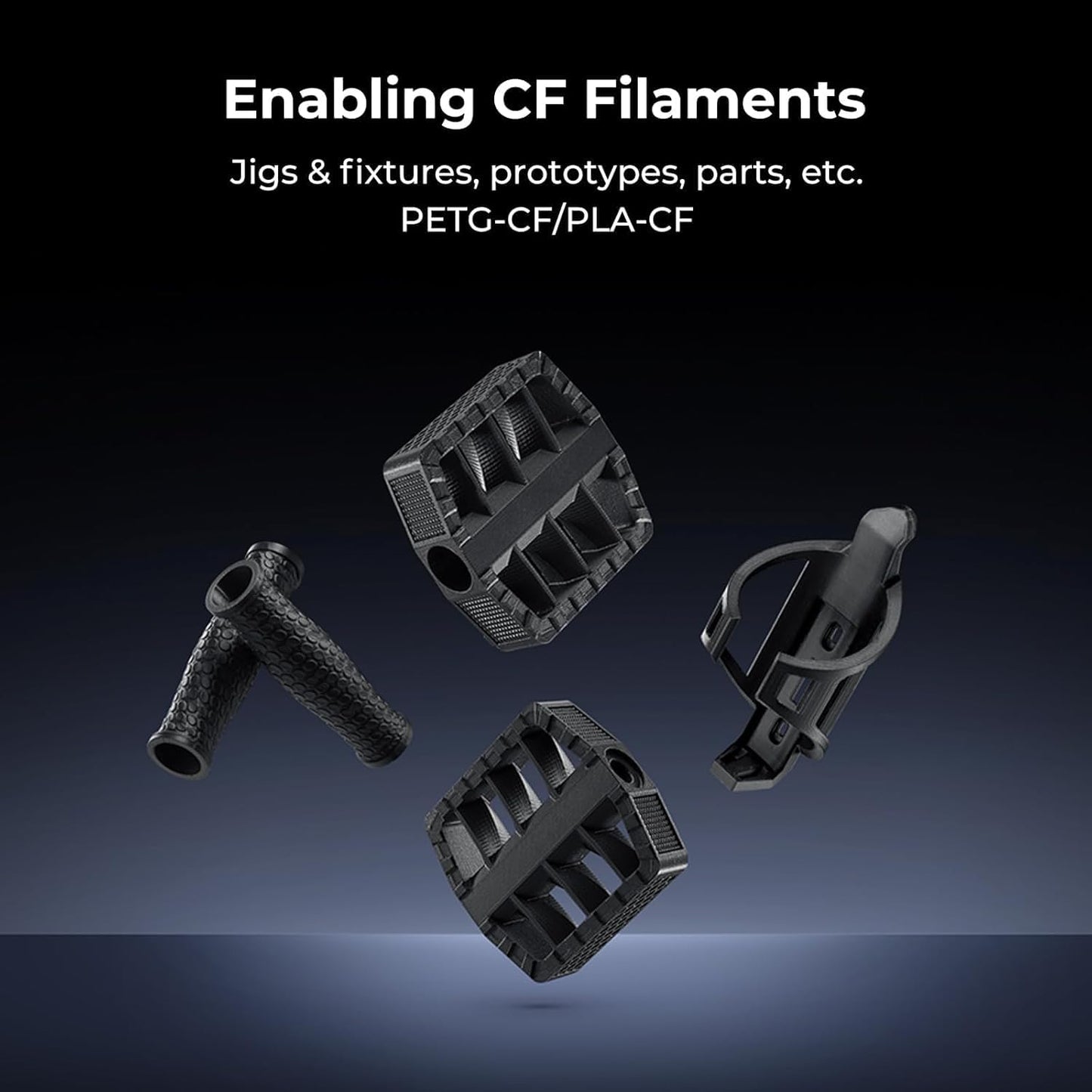 Creality K1C 3D Printer, 600mm/s Fast Speed Auto Leveling 3D Printers with AI Camera for 300°C Printing, Switchable Silent Mode Reliable Carbon Fiber 3D Printing 220 * 220 * 250mm