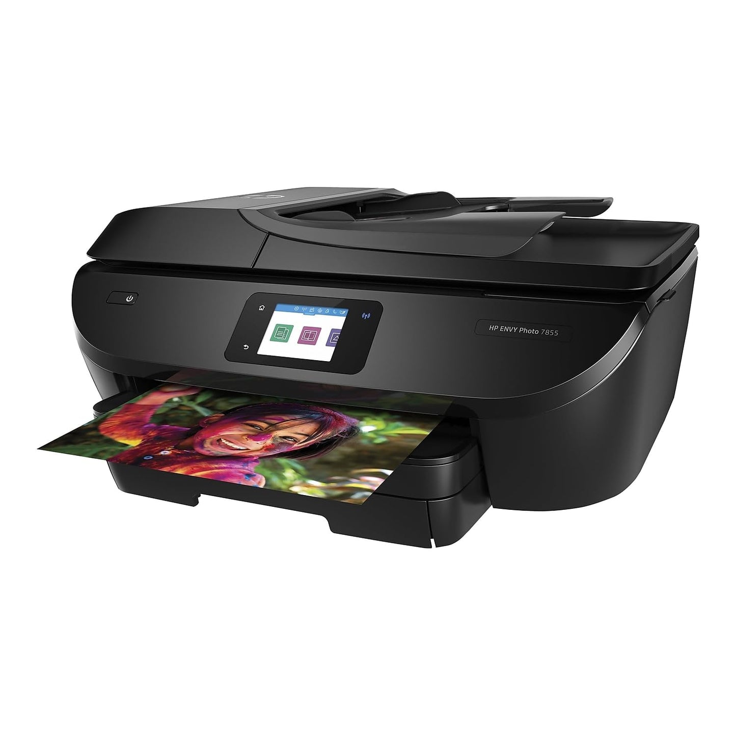 HP ENVY Photo 7855 All in One color Photo Printer with Wireless Printing, HP Instant Ink ready, Works with Alexa (K7R96A)