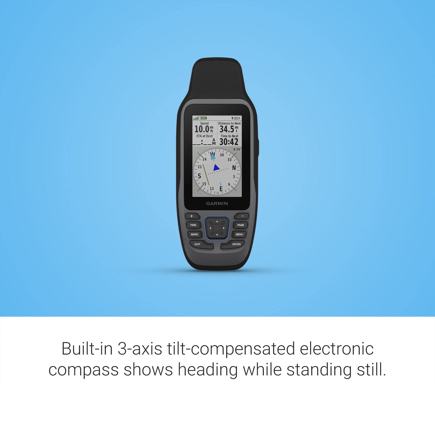 Garmin GPSMAP 79sc, Marine GPS Handheld Preloaded with BlueChart g3 Coastal Charts, Rugged Design and Floats in Water