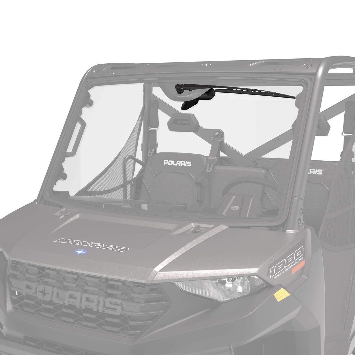 Polaris Washer Kit and Windshield Wipers for RANGER 1000, CREW 1000, XP 1000, CREW XP 1000, XP Kinetic, Diesel, Pro XD Models and More, PULSE-Ready, Includes Hardware and Wiring, for UTV - 2883974