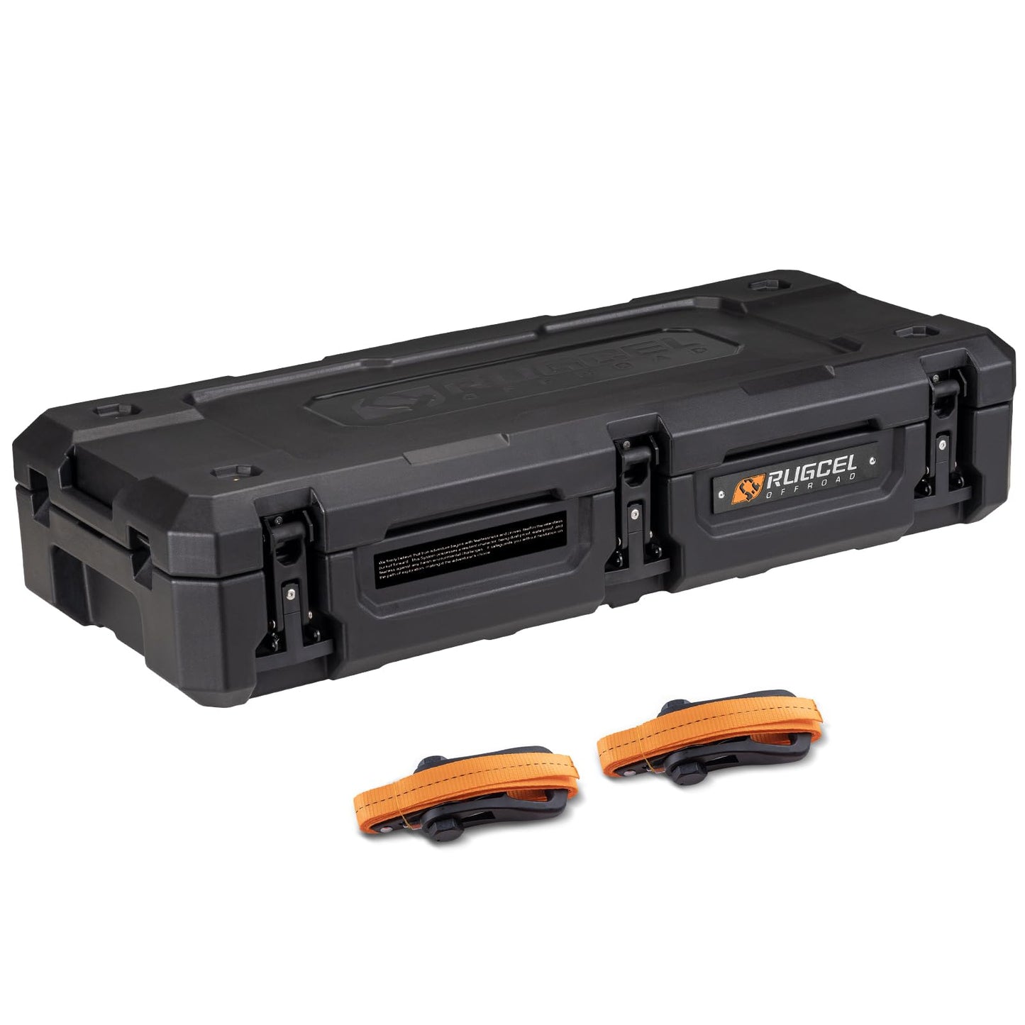 RUGCEL 58L Waterproof Dry Box - Heavy-Duty Overland & Off-Road Storage Case for Car Camping Equipment, Roof Gear & Vehicle Luggage