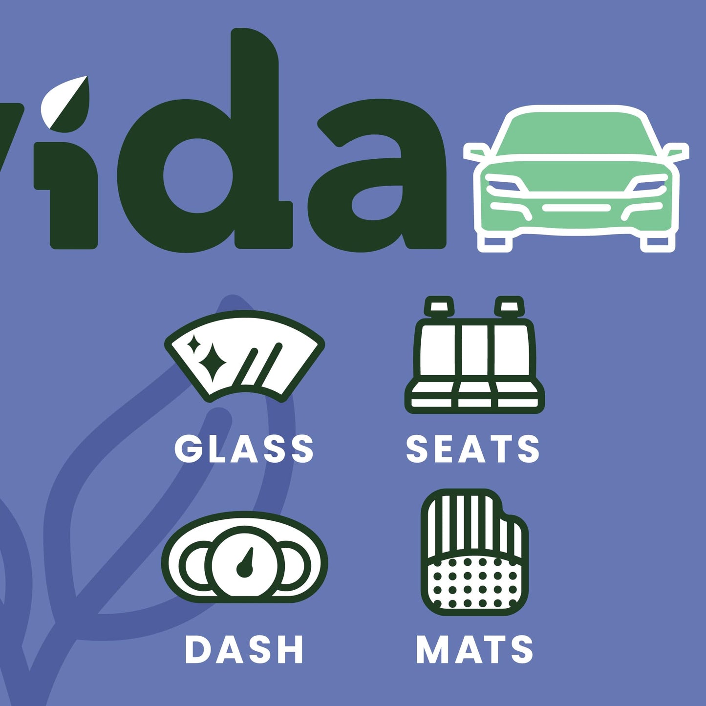 Carvida Interior Cleaner, All-Purpose Car Cleaning Spray, Natural Grapefruit Scent, 16oz