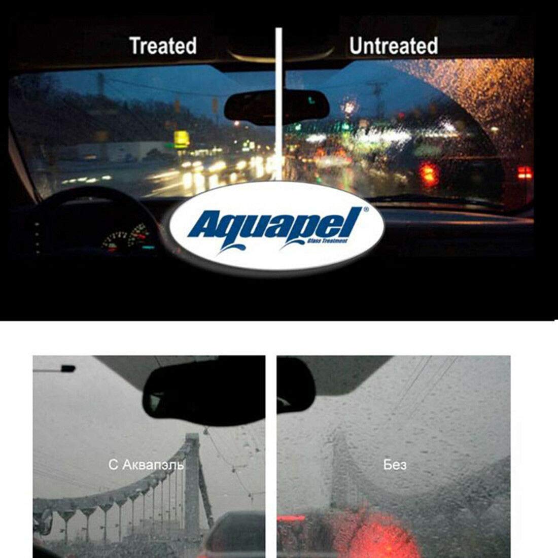 Debaishi AQUAPEL Applicator Windshield Glass Treatment Water Rain Repellent Repels (1000)