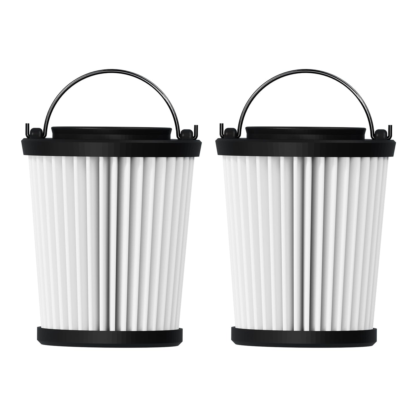 REDTIGER 2 Pcs VAC21 Car Vacuum Replacement Filter for Hand Handheld Vacuum, Washable, HAPE Filter