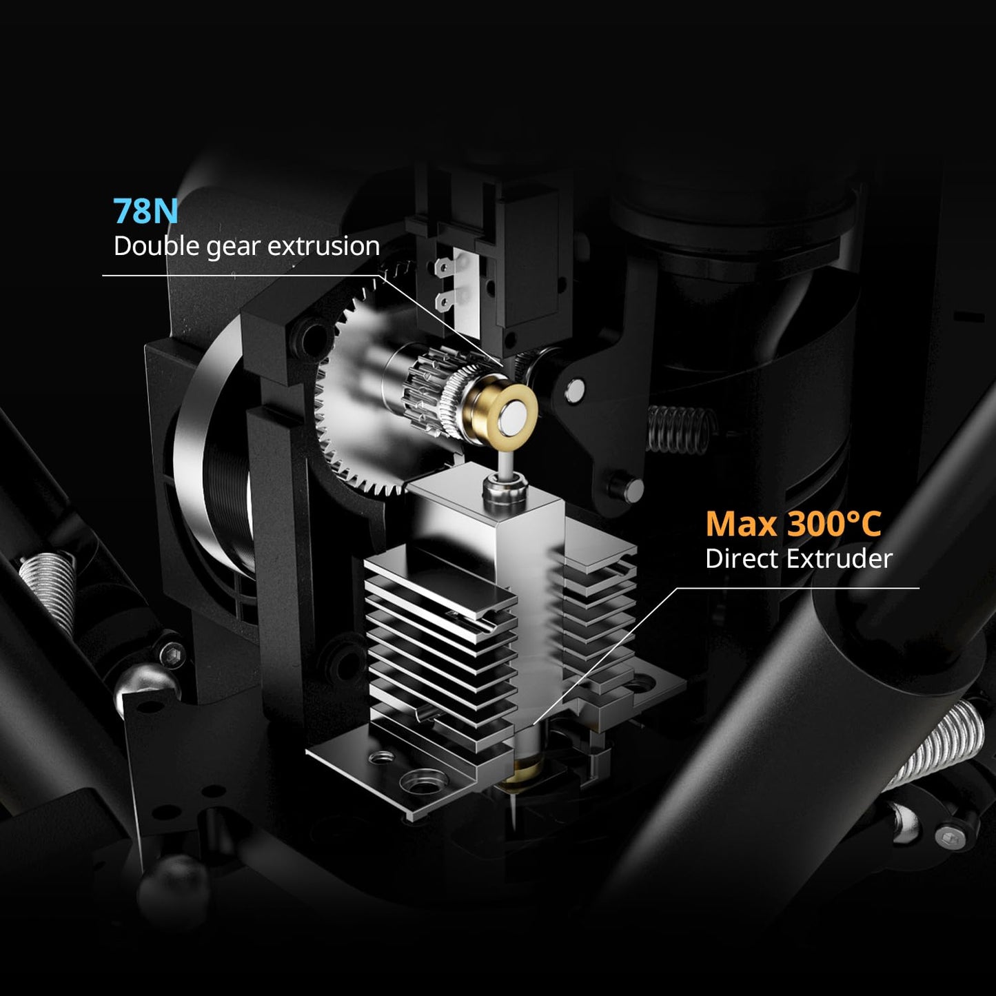 FLSUN T1 Pro Delta 3D Printer - Ultra-Fast 1000mm/s Printing, Dual-Gear Extruder, 300°C Nozzle, One-Button Auto-Leveling, AI Monitoring, FDM 3D Printer, Large Print Size 11.2"x11.2"x13"
