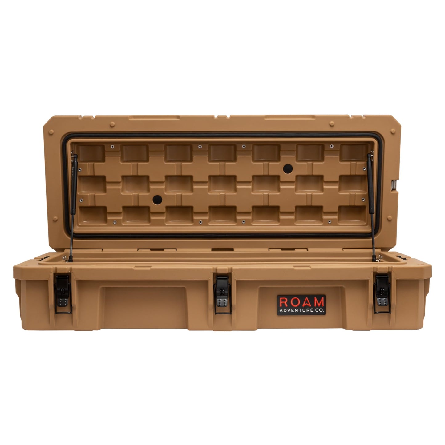 ROAM Rugged Cargo Box - Heavy Duty Roof-Mounted Storage Case, Lockable Waterproof Camping Gear Organizer, Truck Bed Storage Bin, Adventure Ready Overland Gear for Off-Road Travel