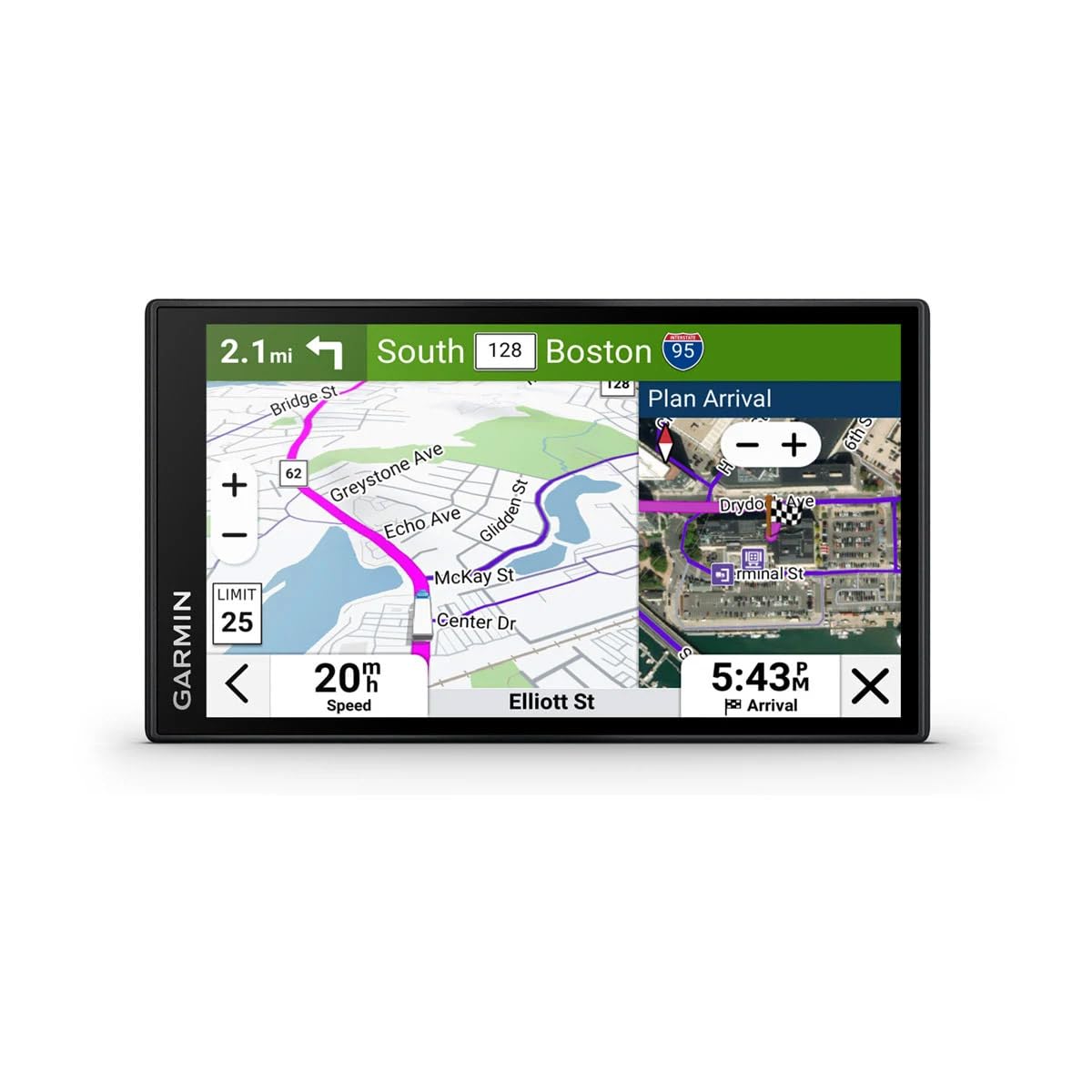 Garmin Dezl OTR620 GPS Truck Navigator 6" Display Touchscreen, Commercial GPS Navigation for Semi-Truck Driver Bundle with LCD Cleaning Kit + 32GB SD Memory Card + More Accessories