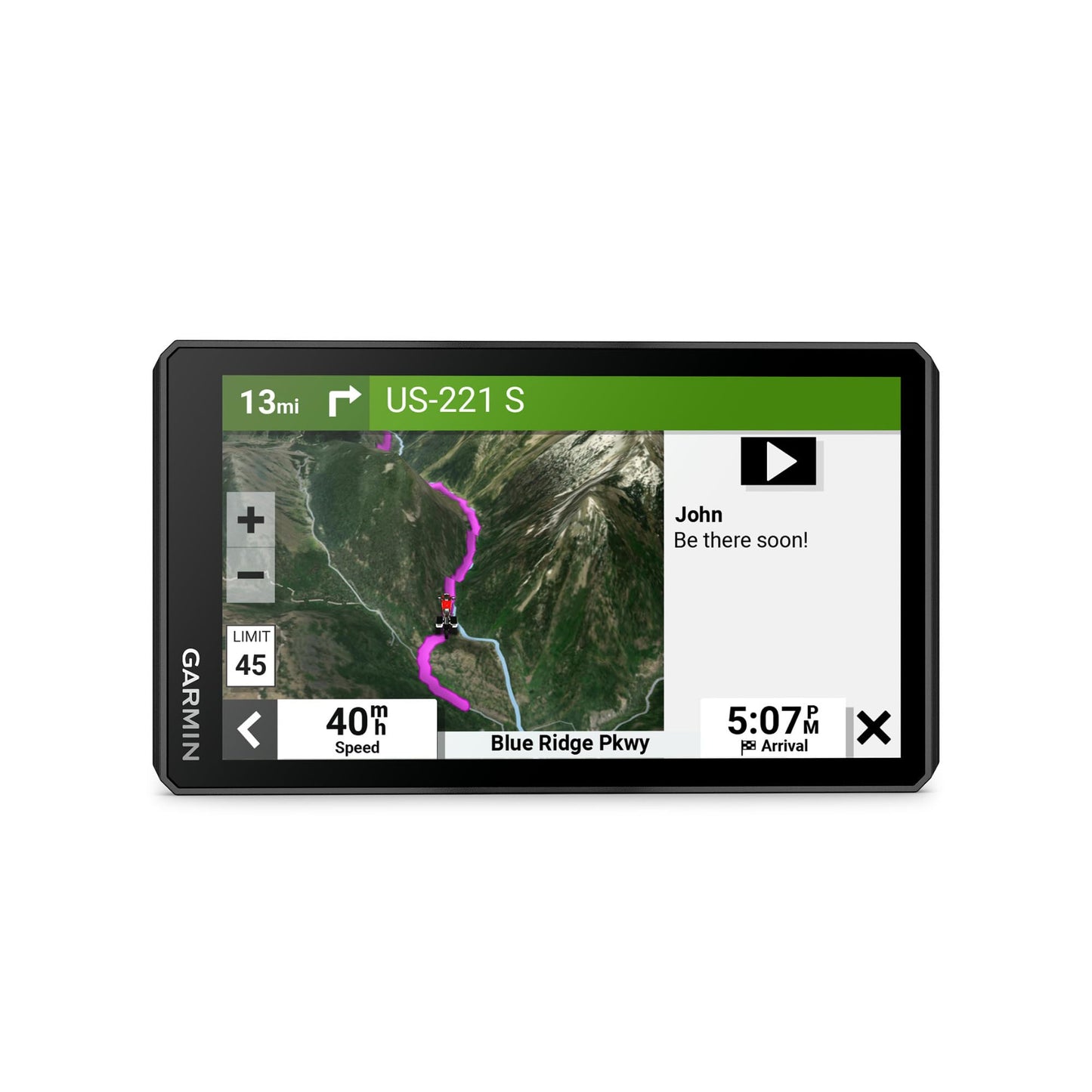 Garmin zūmo® XT2 All-Terrain Motorcycle Navigator, Ultrabright 6" Sunlight Readable Display, Visual Route Planner, and Ride Summaries