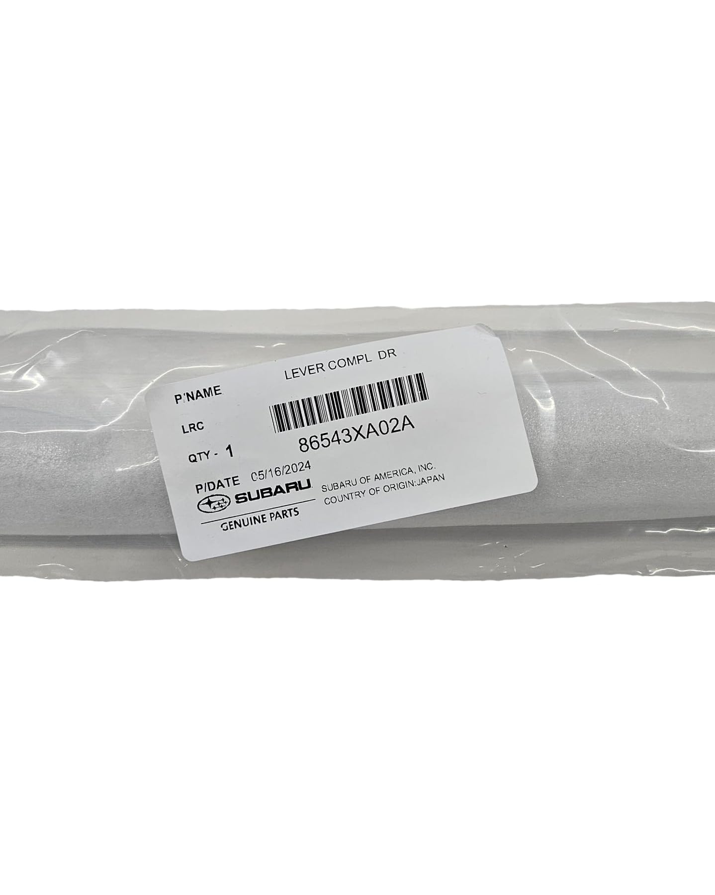 Subaru 2006-2007 Tribeca B9 Front & Rear Windshield Wiper Full Blade Set - 86543XA02A, SOA591U326R, 86543XA07A, SOA591U320R, SOA591R614 - Genuine OEM