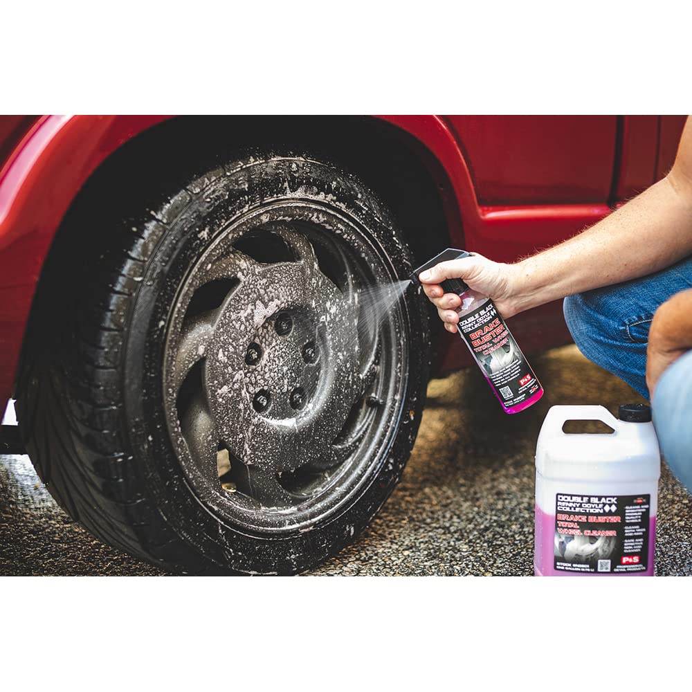 P & S PROFESSIONAL DETAIL PRODUCTS - Brake Buster Wheel Cleaner - Non Acid, Removes Brake Dust, Oil, Dirt, Light Corrosion (5 Gallons)