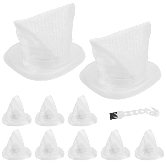 10 Pack HNVCF10 Replacement Filters Fit for Black and Decker Dustbuster Hand Vacuums HNVC215B10, HNV215B12, HNVC215BW52, HNVC115B22, HNVC115J06, HNVC115J22, HNVC115JB06, HNVC220BCZ01, HNVC220BCP07