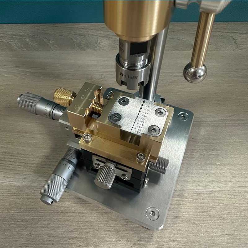 Mini Drill press, Precision Benchtop Drill Press, Watchmaker Tools Multifunction Precision Bench Crown Punch Remove Broken Screws from Movement Plate