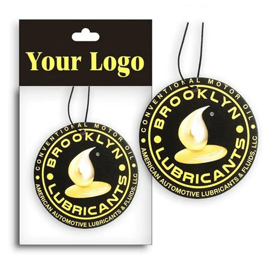 Custom Car Air Fresheners Picture Personalized Scents Air Freshener Car Deco Accessories Promotional Items with Business Logo/Text/Photo (Package: Header Card, 50pcs)