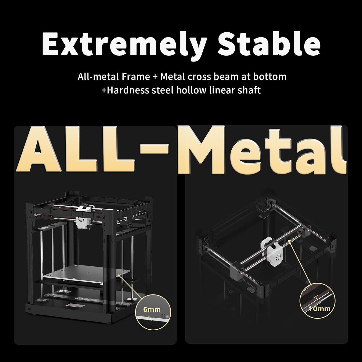 QIDI MAX3 3D Printer, High-Speed Large Size 3D Printers, 600mm/s Fast Print, Fully Auto Leveling, 65℃ Chamber Heat, All-Around & High Precision Industrial Grade, Large Printing Size 12.8×12.8×12.4"