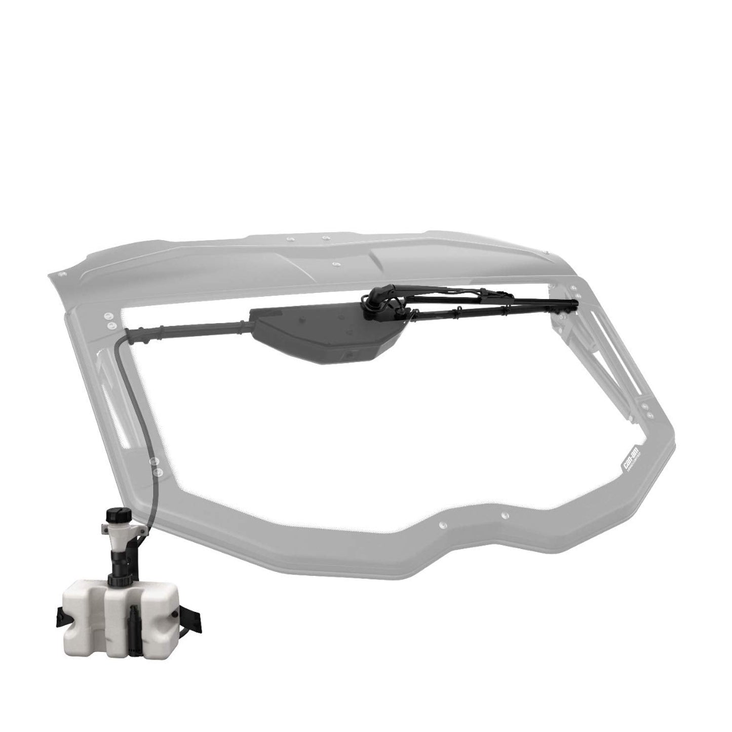 Can-Am New OEM, PowerFlip Single-Speed Windshield Wiper & Washer Kit, 715006310