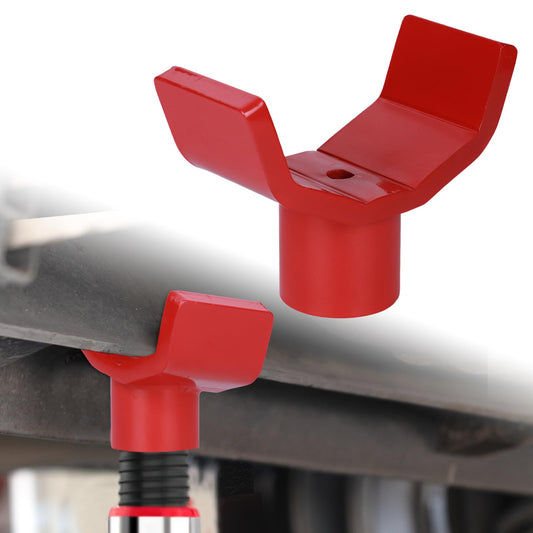 Zuzupord Bottle Jack Adapter - Universal Steel Adapter for Safe Jack Lift, Fits 1.61-Inch (41mm) or Smaller Bottle Jacks, Works with Round Axles (4.5" Max) & Square Axles (3.5" Max)