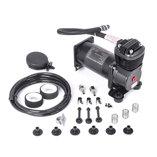 ZHSYMX Ultra Quiet Air Compressor. 300PSI 1/4 NPT Super Silent 69DB Truck/Car Train Horn/Suspension/Ride/Bag kit/System and All 12v Vehicles like Semi/Pickup Trucks Black