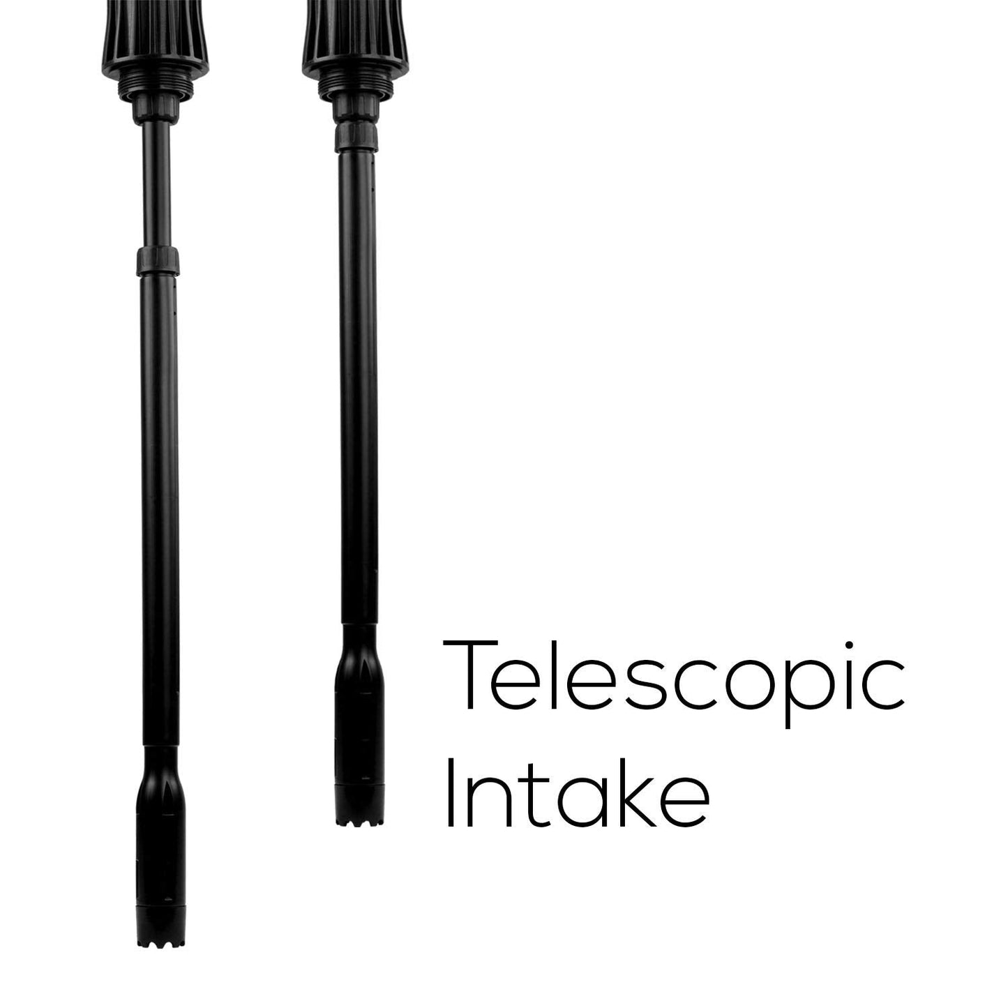 TERA PUMP Telescopic (22.6-34 inch) Liquid Transfer Pump, 55 Gallon Drum Plug-in Electric Pump (4.2 Gal/Min) for Diesel Gasoline Kerosene DEF AdBlue Antifreeze Windshield (Washer Fluid) Detergent