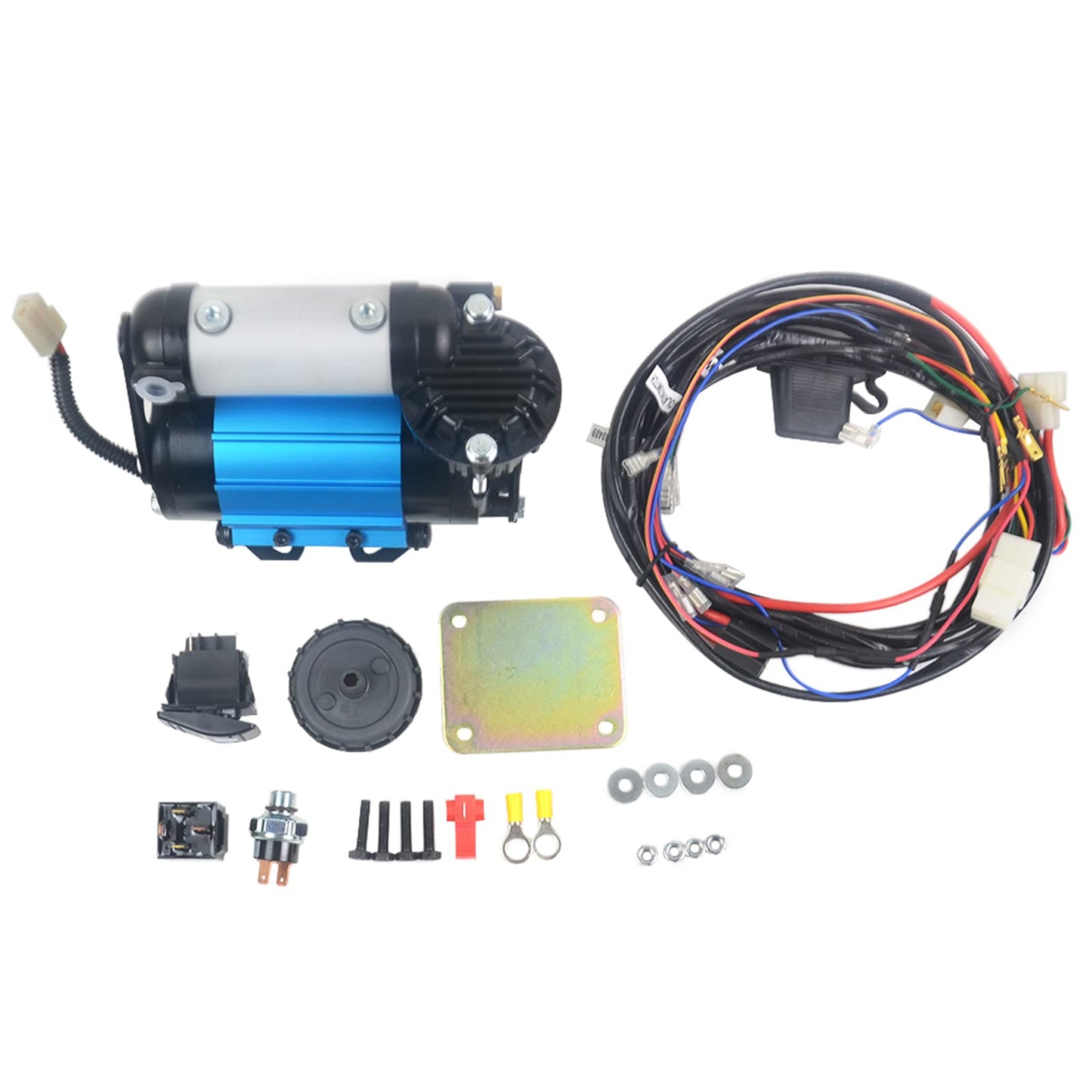 Lamerto 12V High Performance Air Compressor Replacement for CKMA12 On-Board, for Tire Inflation, Air Locker Activation