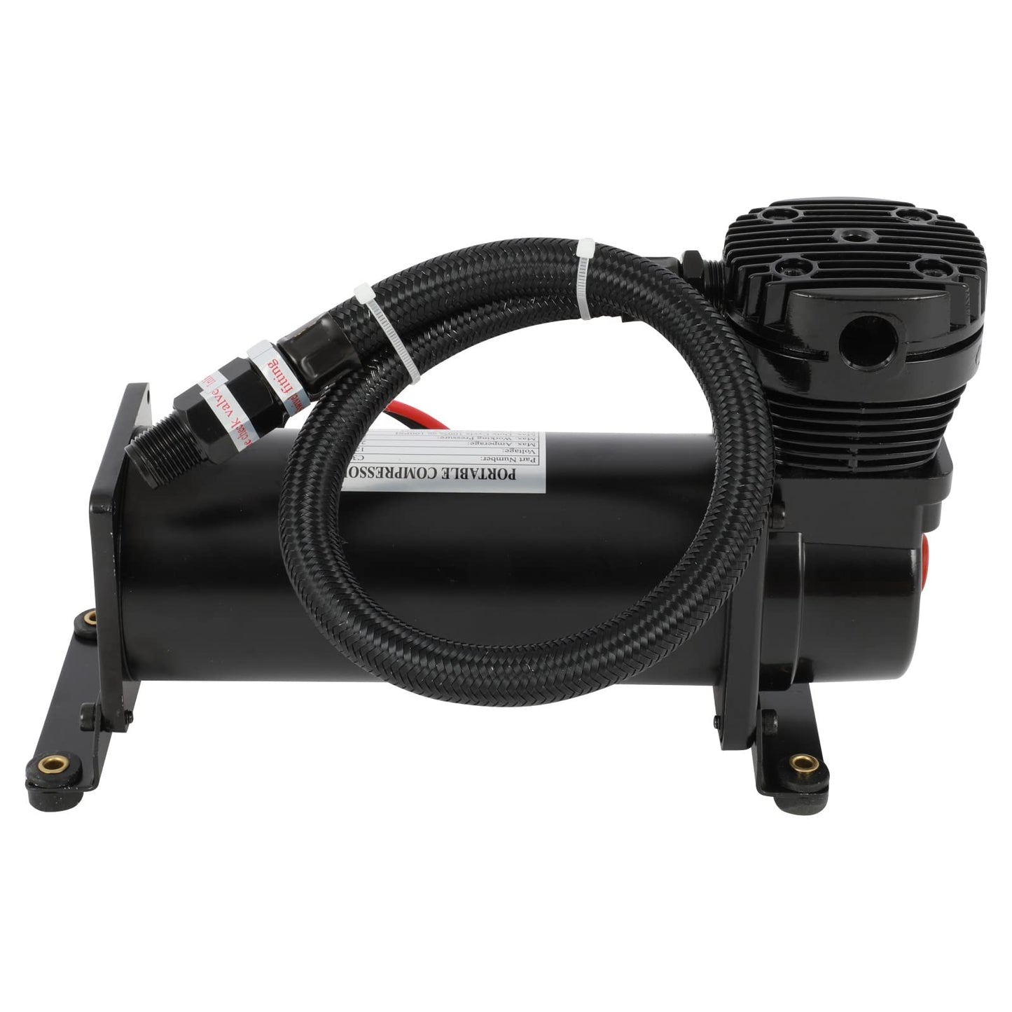 STAYTOP Dual Air Compressors 5 Gallon Air Tank for Air Suspension/Air Ride Bag/Train Horn/Spring, Onboard Air System Kit 200 psi Compressors