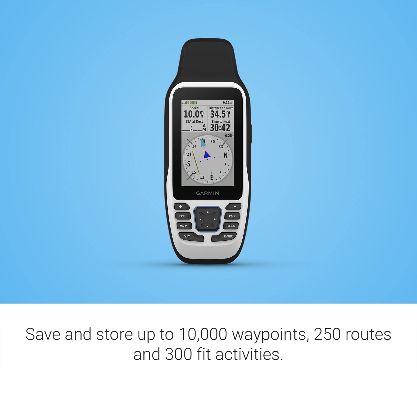 Garmin GPSMAP 79s, Marine GPS Handheld with Worldwide Basemap, Rugged Design and Floats in Water