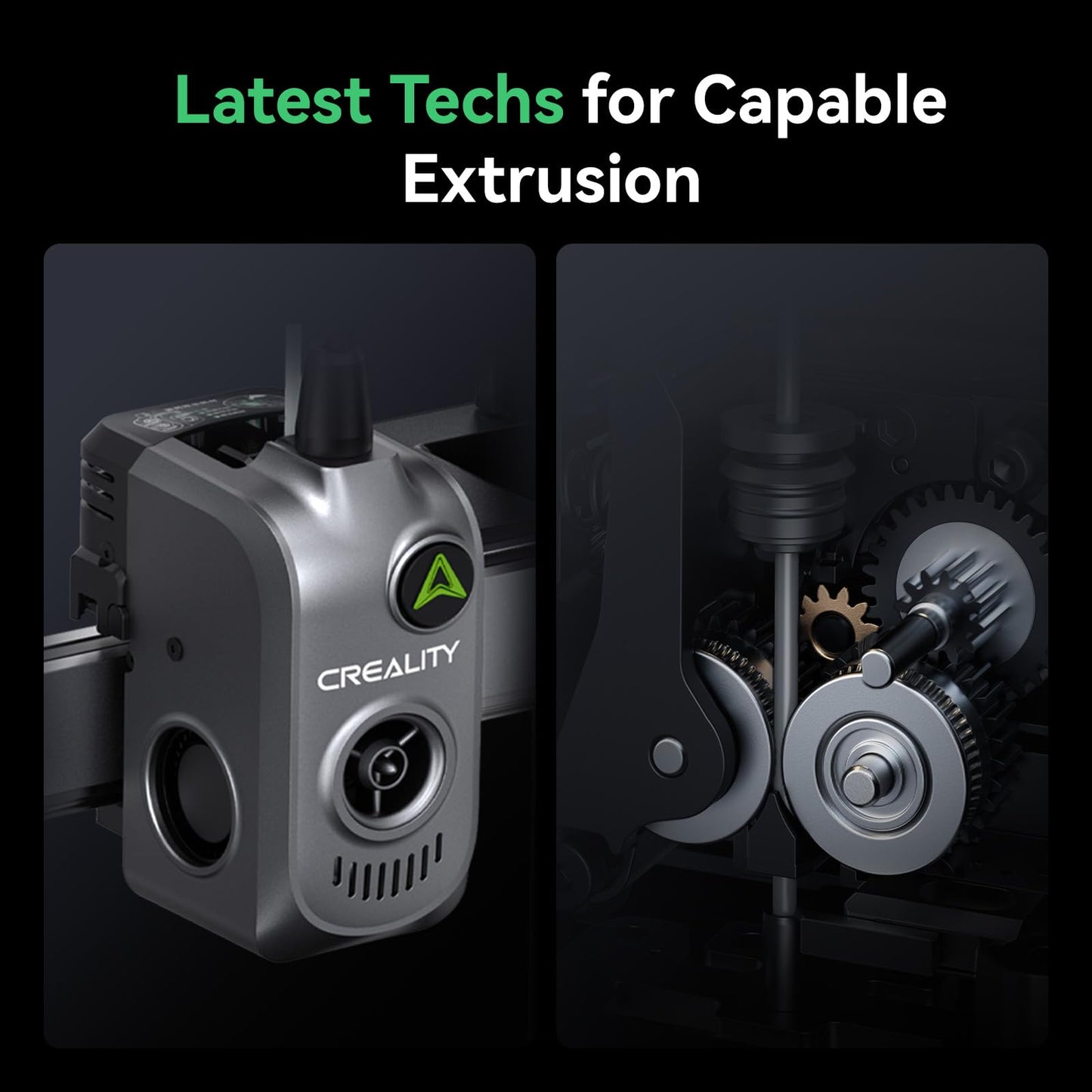 Creality Hi(A) 3D Printer, Multi Color 3D Printer (Needs CFS), 500mm/s High Speed Auto-Leveling Automatic Filament Reading Clog-Free Extruder, Build Volume 260×260×300 mm