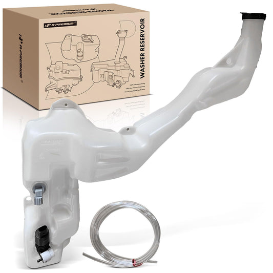 A-Premium Windshield Washer Reservoir Tank Assembly Compatible with Chevrolet Equinox & GMC Terrain, 2023 2024 - with Washer Pump & Cap & Fluid Level Sensor