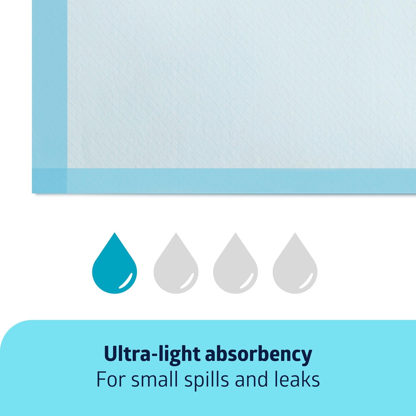 Medline Chucks Pads, Disposable Changing Pads for Baby, 17x24, 300 Count, Chucks Pads, Pee Pads, Disposable Underpads for Incontinence, Diaper Pads, Pee Pads for Babies