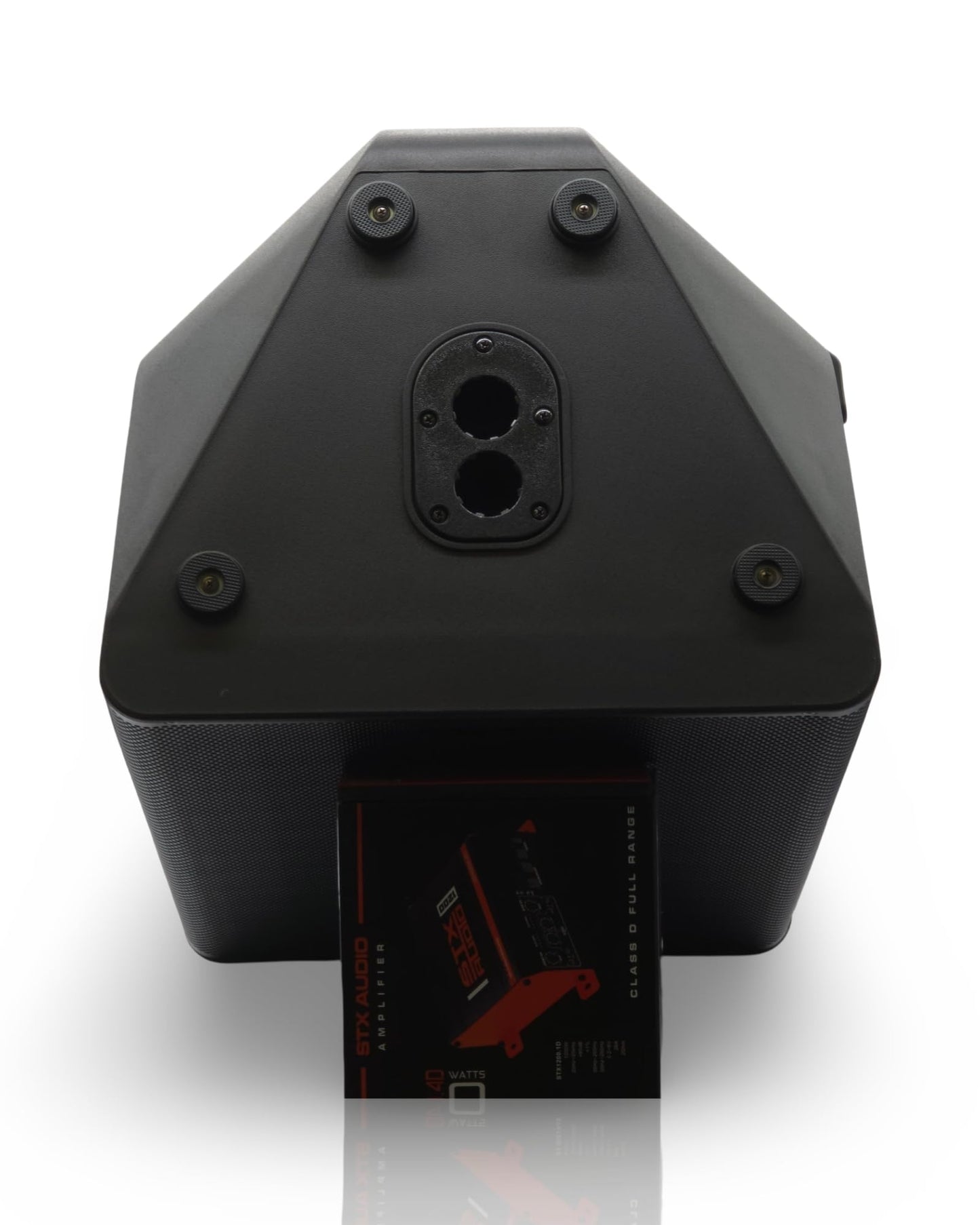 Warzone 1X WPTS15 Apollo-Active Series 2500W Peak Power 15-Inch 2-Way Powered Speaker, Class D & AB Amplifier, Bluetooth, DSP Modes, and 136dB Max SPL for Pro Audio DJ Party