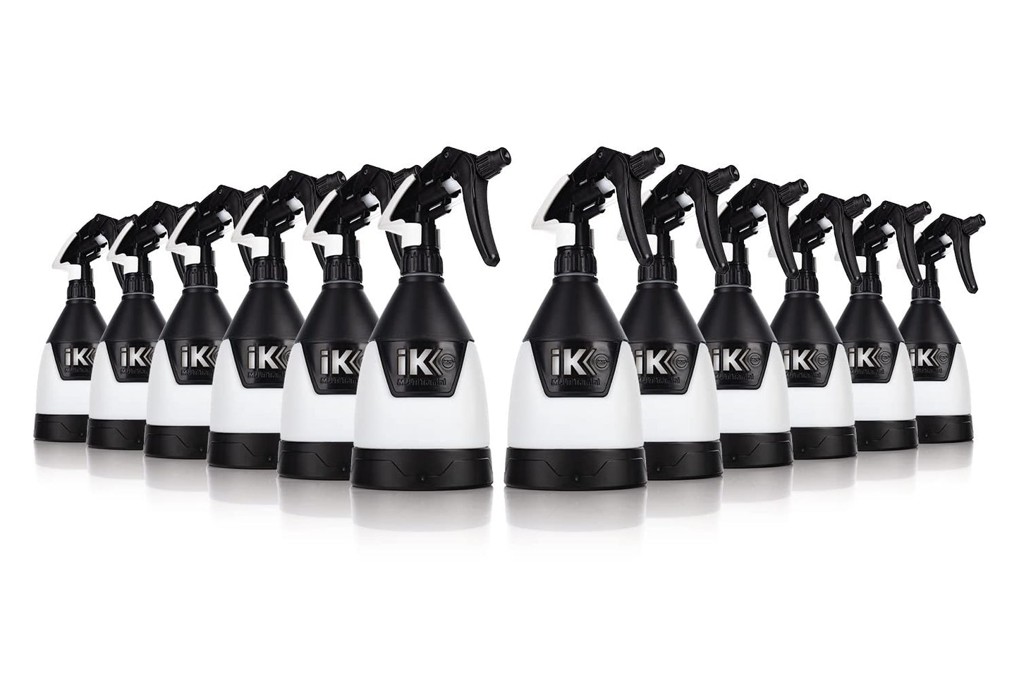 The Rag Company - iK Sprayers Multi TR Mini 360 - Trigger Sprayer; Perfect for Car Detailing; Ergonomic Comfort Grip; 360 Degree System to Spray in All Positions and Upside Down (0.6 Liters) (12-Pack)