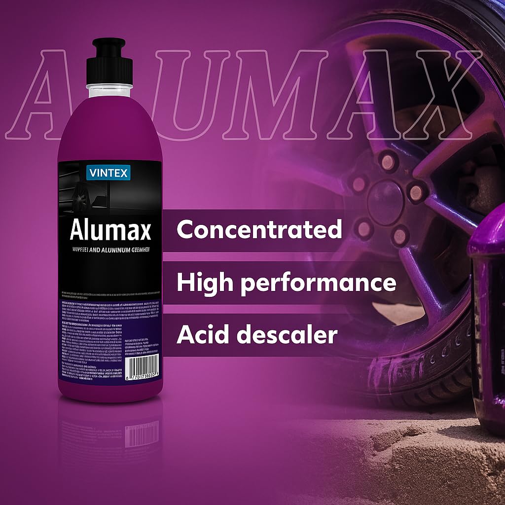 ALUMINUM CLEANER 1.5 LITERS + 2 LITERS PRESSURE SPRAYER