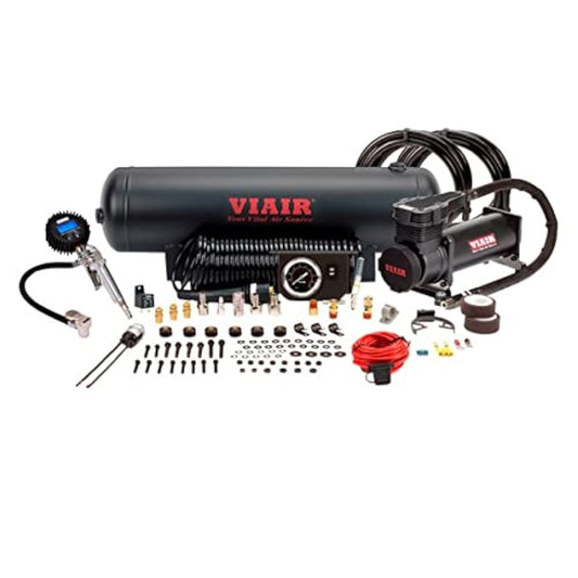 Viair 20002: 485C Stealth Black Gen 2 Onboard Air System (12V, 200 Psi Compressor, 2.5 Gal Tank)